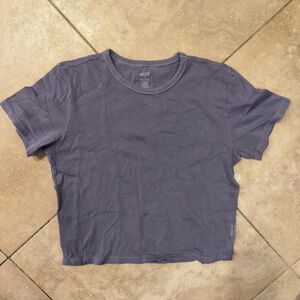 Darc Sport Stella Soft Seamless Tee – Washed Purple – Size M